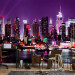 Wall Mural Lights of New York - Cityscape with a Touch of Purple Shades 61537 additionalThumb 4