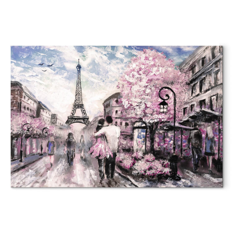 Canvas Art Print Pink Paris 95037 additionalImage 7