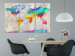Decorative Pinboard World Map: Rainbow Gradient [Cork Map] 96137 additionalThumb 4