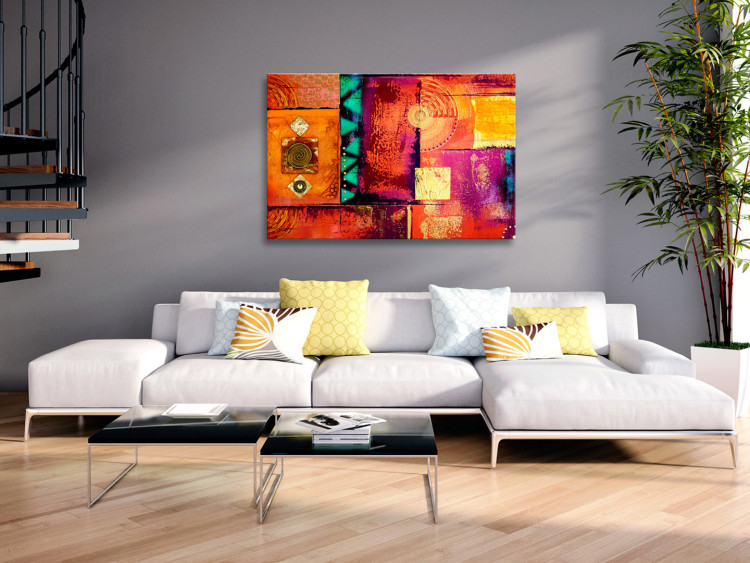 Canvas Art Print Abstract Chaos 97737 additionalImage 3