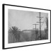 Wall Poster Hollywood - black and white cinematic shot among trees overlooking mountains 116347 additionalThumb 13