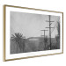 Wall Poster Hollywood - black and white cinematic shot among trees overlooking mountains 116347 additionalThumb 6