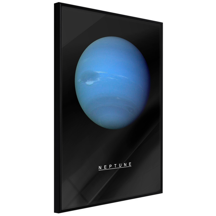 Wall Poster Neptune - blue planet and simple English text against black 116747 additionalImage 10