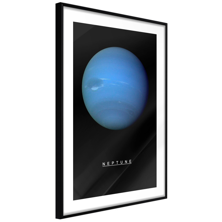 Wall Poster Neptune - blue planet and simple English text against black 116747 additionalImage 11