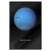 Wall Poster Neptune - blue planet and simple English text against black 116747 additionalThumb 18