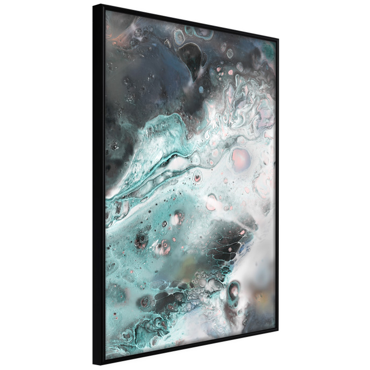 Poster Marine Elements - artistic abstraction in streaks in a modern style 119147 additionalImage 10