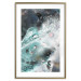 Poster Marine Elements - artistic abstraction in streaks in a modern style 119147 additionalThumb 20