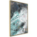 Poster Marine Elements - artistic abstraction in streaks in a modern style 119147 additionalThumb 12