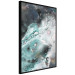 Poster Marine Elements - artistic abstraction in streaks in a modern style 119147 additionalThumb 10