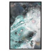 Poster Marine Elements - artistic abstraction in streaks in a modern style 119147 additionalThumb 17