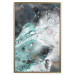 Poster Marine Elements - artistic abstraction in streaks in a modern style 119147 additionalThumb 18