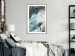 Poster Marine Elements - artistic abstraction in streaks in a modern style 119147 additionalThumb 13