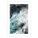 Poster Marine Elements - artistic abstraction in streaks in a modern style 119147 additionalThumb 15