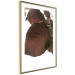 Poster Autumn Leaves - natural brown leaf in the light of bright sunlight 122647 additionalThumb 8