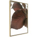 Poster Autumn Leaves - natural brown leaf in the light of bright sunlight 122647 additionalThumb 14