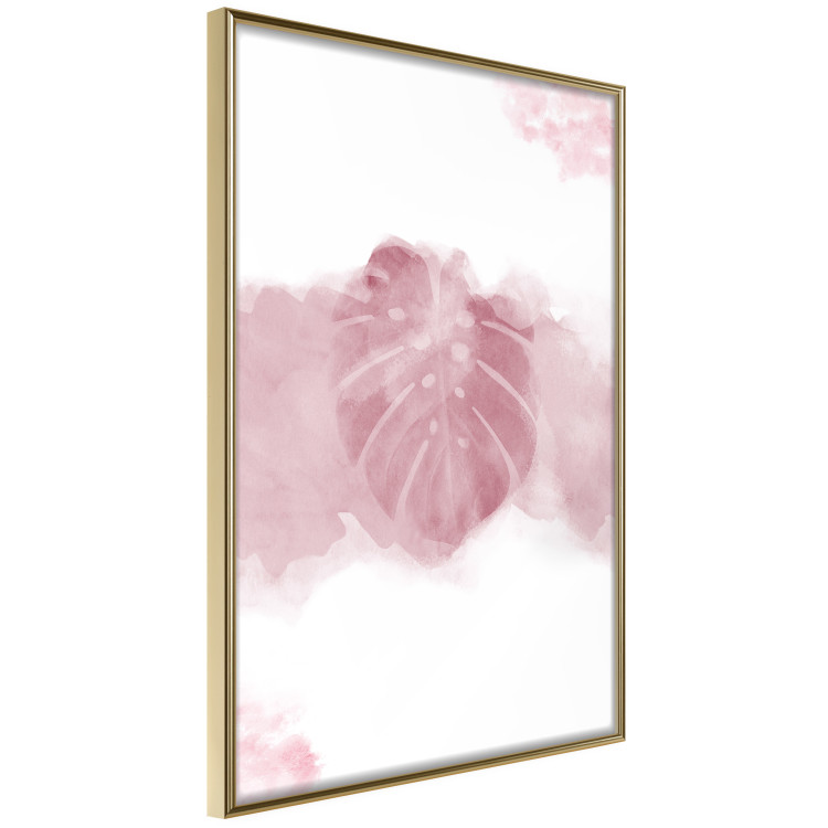 Wall Poster Tropical Mist - tropical leaf in a smoky red pattern 123047 additionalImage 12