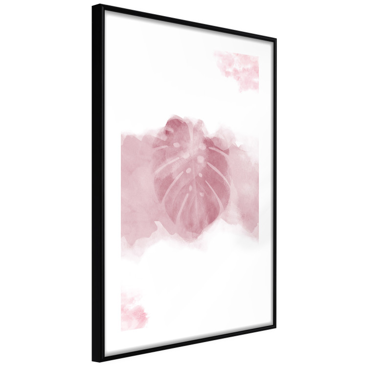 Wall Poster Tropical Mist - tropical leaf in a smoky red pattern 123047 additionalImage 11