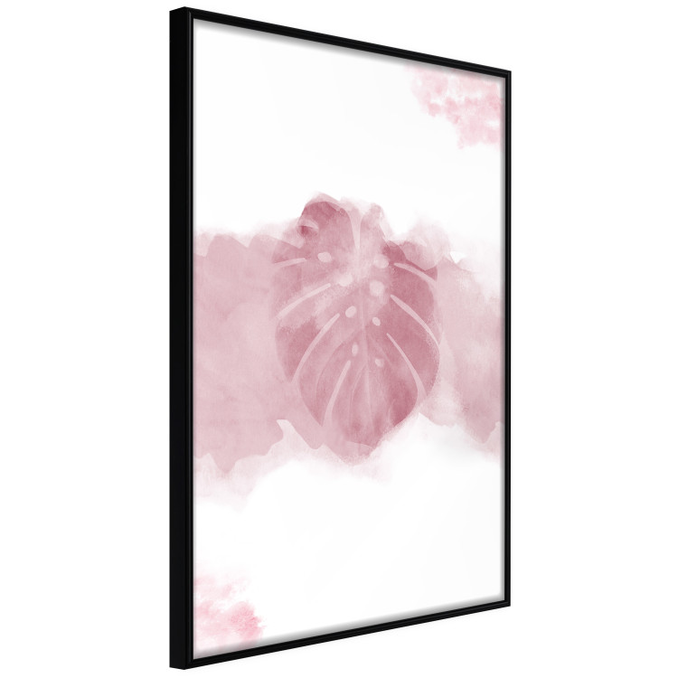 Wall Poster Tropical Mist - tropical leaf in a smoky red pattern 123047 additionalImage 10