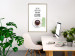 Poster All You Need Is Love and More Coffee - coffee cup under the texts 123347 additionalThumb 13