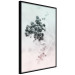 Wall Poster Frozen Twig - plant with dark berries on pastel background 124947 additionalThumb 10
