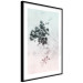 Wall Poster Frozen Twig - plant with dark berries on pastel background 124947 additionalThumb 11