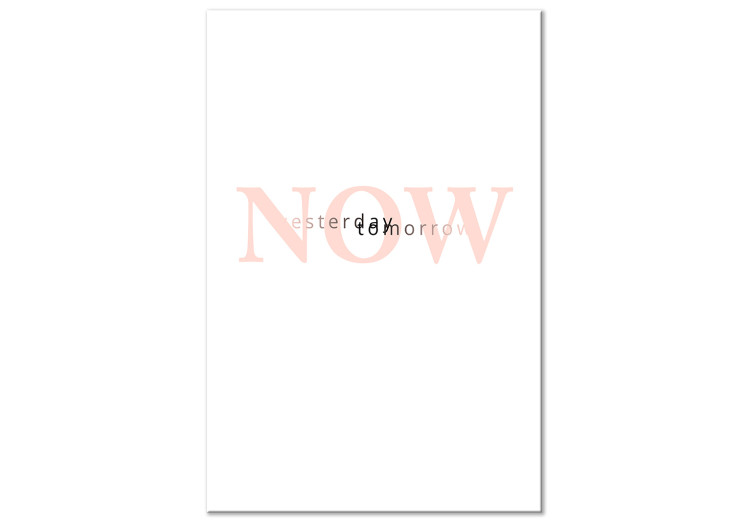 Canvas Do it now - motivational composition with subtitles in English on a white background 127847