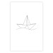 Wall Poster Paper Boat - abstract line art of boat with geometric figures 128047 additionalThumb 19