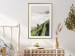 Poster Tree Above the Clouds - mountain landscape of a cliff and trees above the clouds 130347 additionalThumb 22