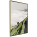 Poster Tree Above the Clouds - mountain landscape of a cliff and trees above the clouds 130347 additionalThumb 14