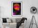 Poster Palm at Sunrise - landscape of the sun and palm trees in an abstract motif 131847 additionalThumb 18