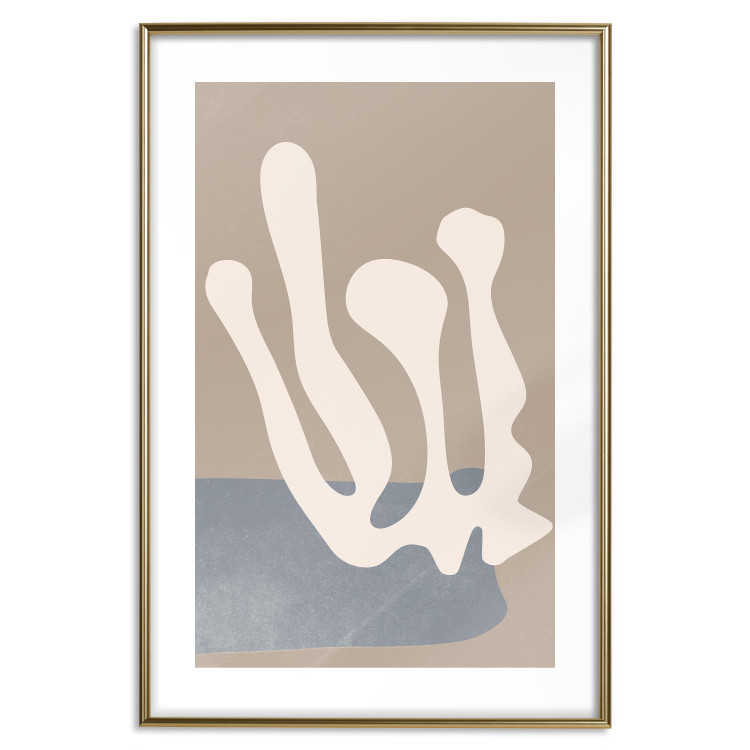 Wall Poster Plant Cutout - light whimsical pattern in an abstract motif 134347 additionalImage 26