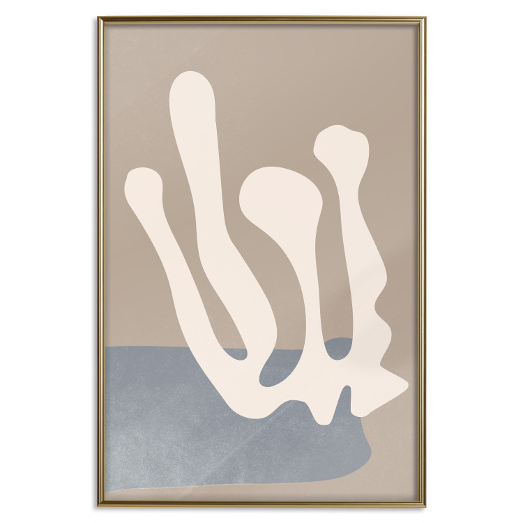 Wall Poster Plant Cutout - light whimsical pattern in an abstract motif 134347 additionalImage 16