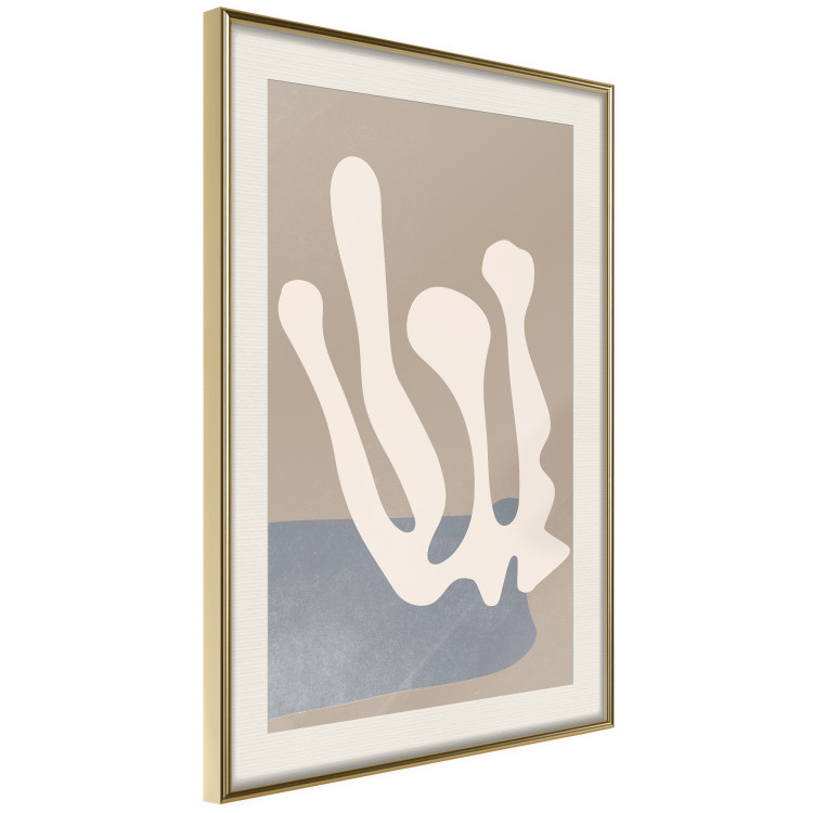 Wall Poster Plant Cutout - light whimsical pattern in an abstract motif 134347 additionalImage 3