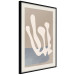 Wall Poster Plant Cutout - light whimsical pattern in an abstract motif 134347 additionalThumb 2