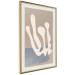 Wall Poster Plant Cutout - light whimsical pattern in an abstract motif 134347 additionalThumb 3