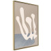 Wall Poster Plant Cutout - light whimsical pattern in an abstract motif 134347 additionalThumb 12
