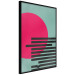 Wall Poster Pink Sun - colorful geometric figures in an abstract motif 134447 additionalThumb 11