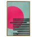 Wall Poster Pink Sun - colorful geometric figures in an abstract motif 134447 additionalThumb 17