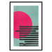 Wall Poster Pink Sun - colorful geometric figures in an abstract motif 134447 additionalThumb 17