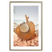 Wall Poster Beach Hammock - summer landscape with a resting woman against the sea 136047 additionalThumb 19