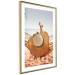 Wall Poster Beach Hammock - summer landscape with a resting woman against the sea 136047 additionalThumb 2