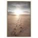 Wall Poster Our Path - landscape of a vast beach against the glow of a setting sun 138047 additionalThumb 18