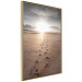 Wall Poster Our Path - landscape of a vast beach against the glow of a setting sun 138047 additionalThumb 8