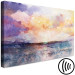 Canvas Print Pastel Clouds (1-piece) Wide - colorful watercolor landscape 138347 additionalThumb 6