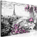 Canvas Parisian Balcony (1-piece) Wide - city panorama with Eiffel Tower 138747 additionalThumb 2