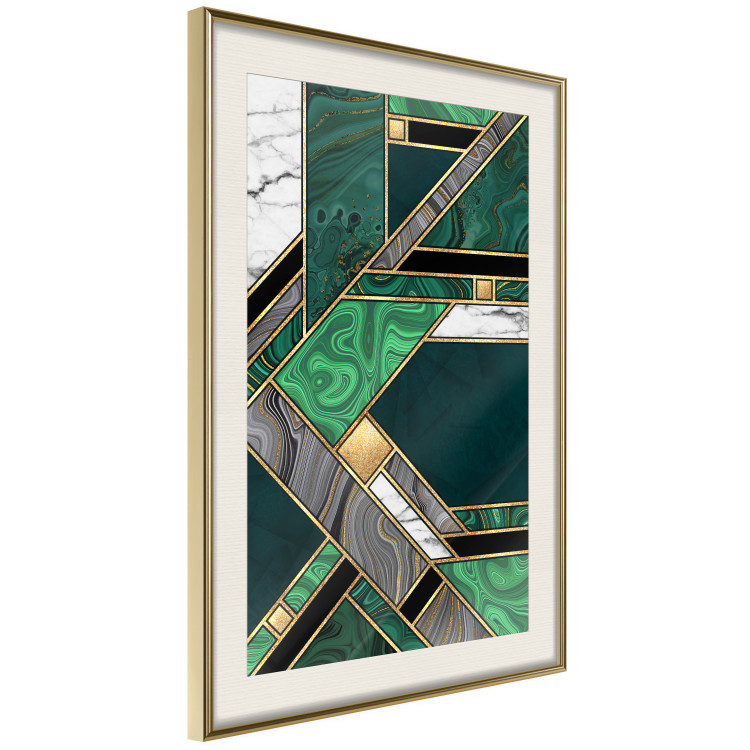 Poster Green and Gold Geometry [Poster] 142847 additionalImage 10