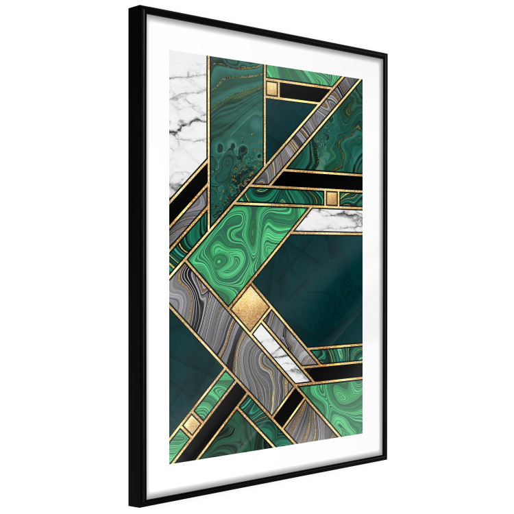 Poster Green and Gold Geometry [Poster] 142847 additionalImage 5