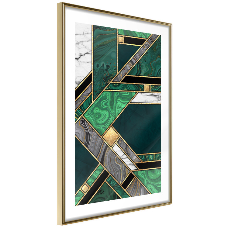 Poster Green and Gold Geometry [Poster] 142847 additionalImage 9