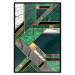 Poster Green and Gold Geometry [Poster] 142847 additionalThumb 26