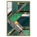 Poster Green and Gold Geometry [Poster] 142847 additionalThumb 21